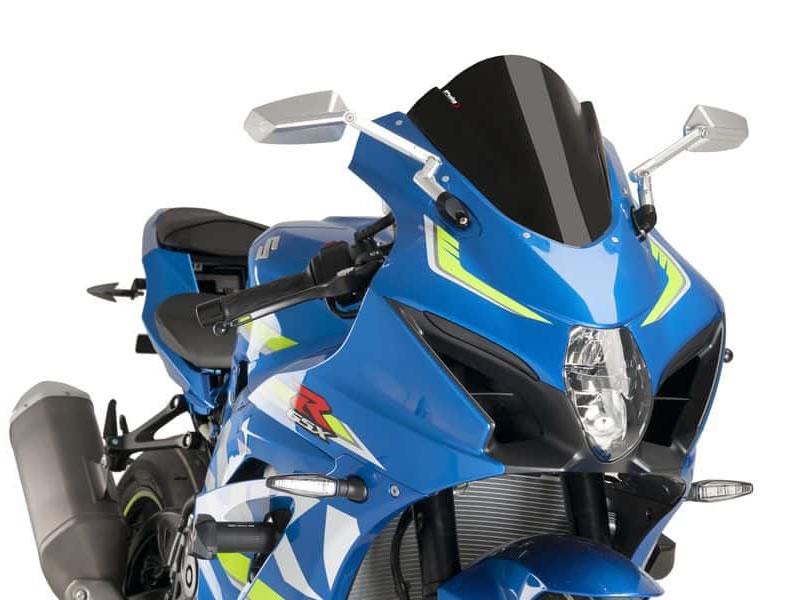 9013N - Puig Z-Racing Screen For Suzuki GSX R 1000 2017-2021 - Black