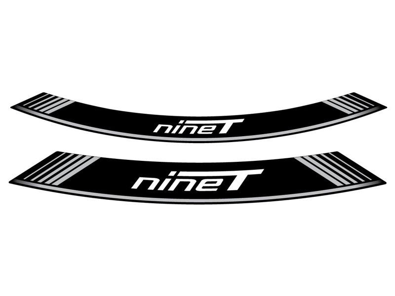 Puig Silver 9133P - Wheel Rim Stickers For Bmw R Nine T 2014-2020
