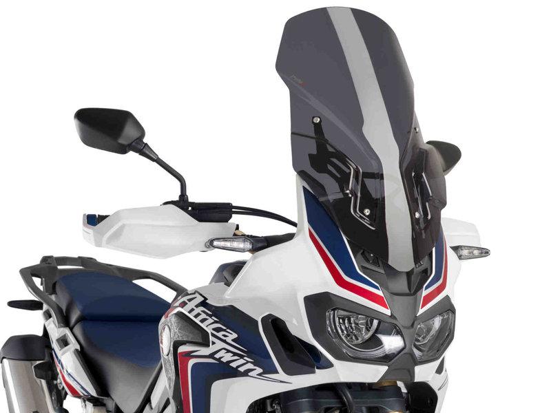 9154N - Puig Manual Screen Height Adjuster For Honda Africa Twin CRF1000L 2016-2019 - Black
