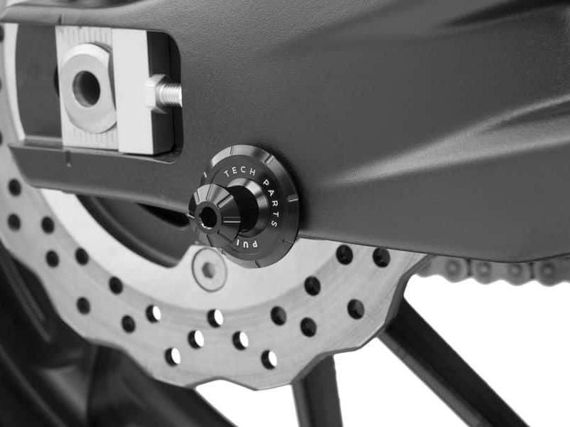 9260N - Puig Swing Arm Spool Slider 10mm For CF Moto 800NK Advanced 2023-2025 - Black