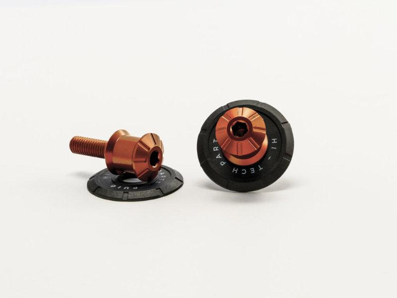 9261T - Puig Swing Arm Spool Slider 10mm For KTM 1050 Adventure 2015-2016 - Orange