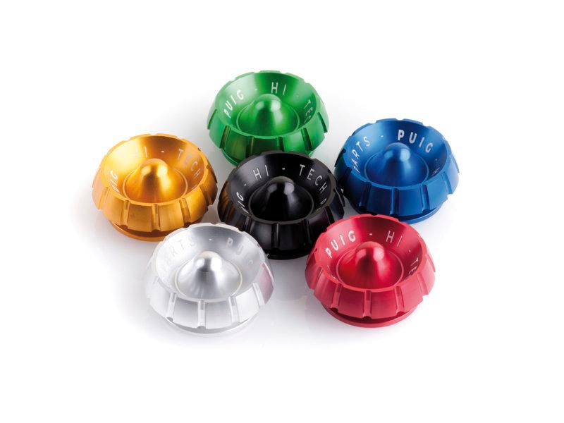 Puig Orange 9420T - Thruster Bar End Caps For Ktm 125 Duke 2011-2023