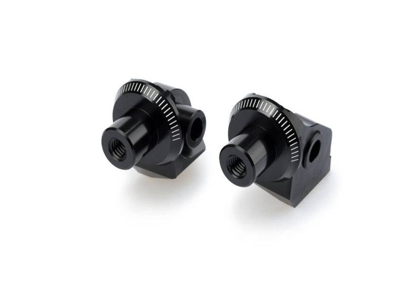 Puig Black 9471N - Footpeg Adaptors For Bmw F850 Gs Adventure 2019-2023