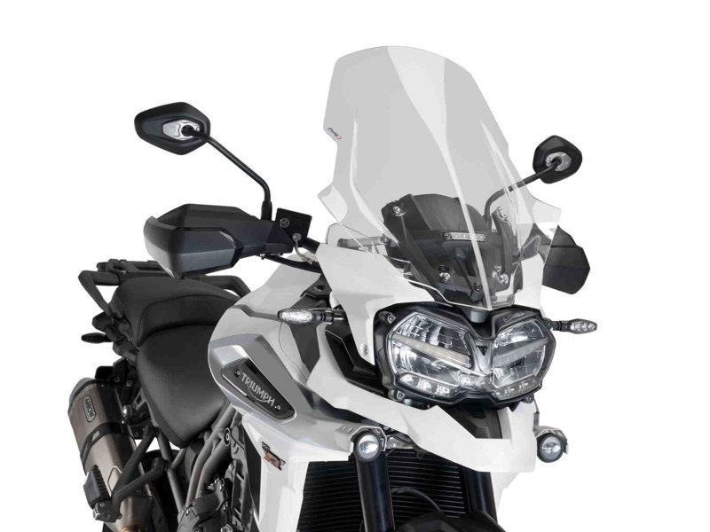 9613W - Puig Touring Screen For Triumph Tiger 1200 Alpine Edition 2020-2021 - Clear