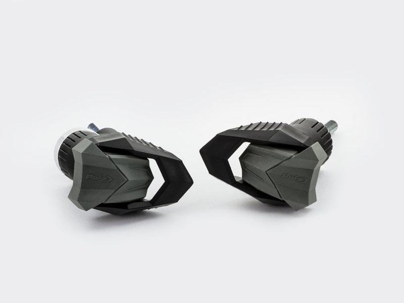 9708N - Puig R19 Frame Sliders For Kawasaki H2 SX SE 2022-2025 - Black