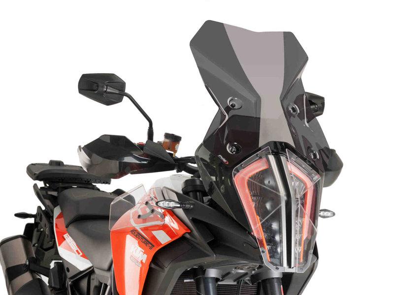 9717F - Puig Touring Screen For KTM 1290 Super Adventure R 2017-2020 - Dark Smoke