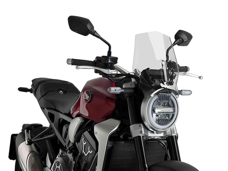 Puig Clear 9748W - New Generation Sport Screen For Honda Cb1000 R Neo Sports Cafe 2018-2020