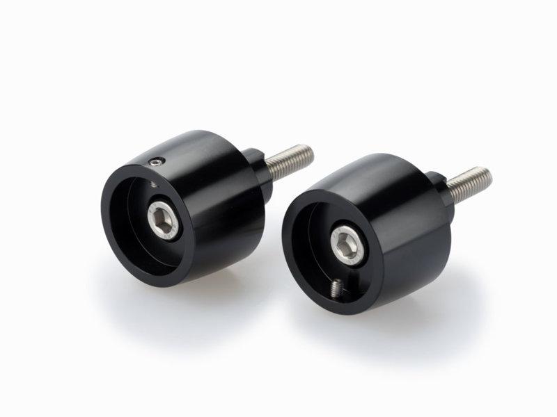 9876N - Puig Thruster Bar Ends For Yamaha MT-07 Tracer 2016-2017 - Black