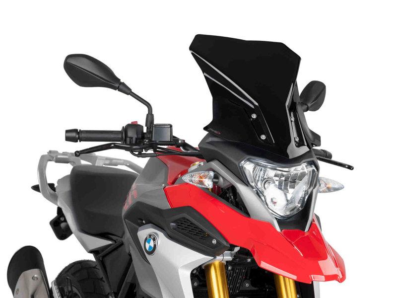 9879N - Puig Touring Screen For BMW G310 GS 2017-2025 - Black