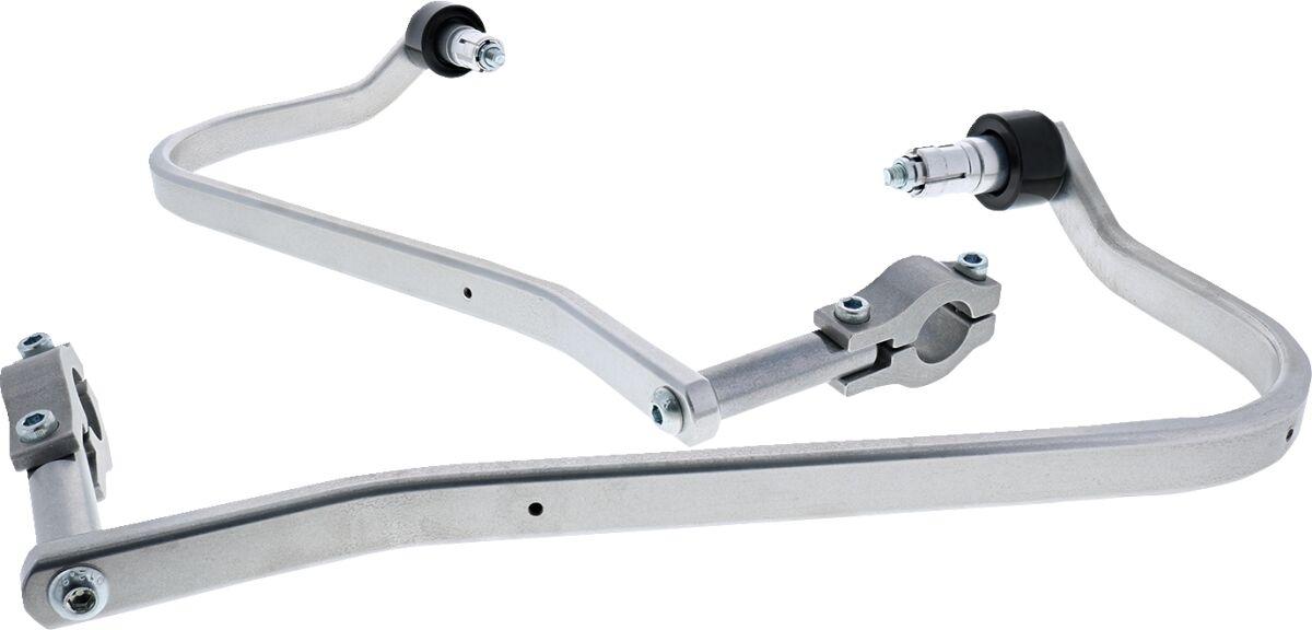 Barkbusters Silver Bhg-093-00-Np - Two Point Mount Handguard Hardware Kit For Honda Crf300l 2021-2024