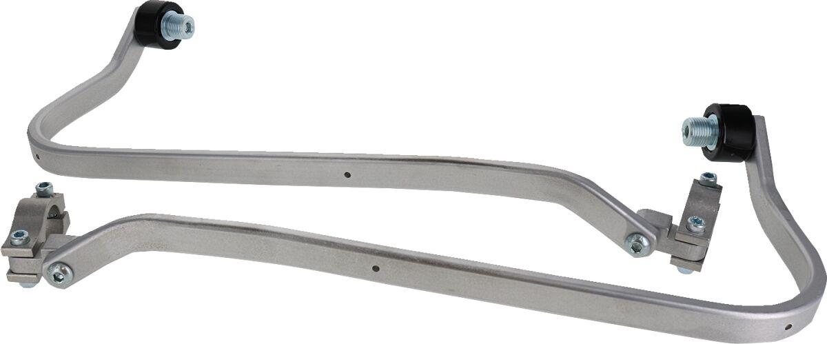 BHG-088-00-NP - Barkbusters Two Point Mount Handguard Hardware Kit For Moto Guzzi V85 850 TT 2019-2024 - Silver