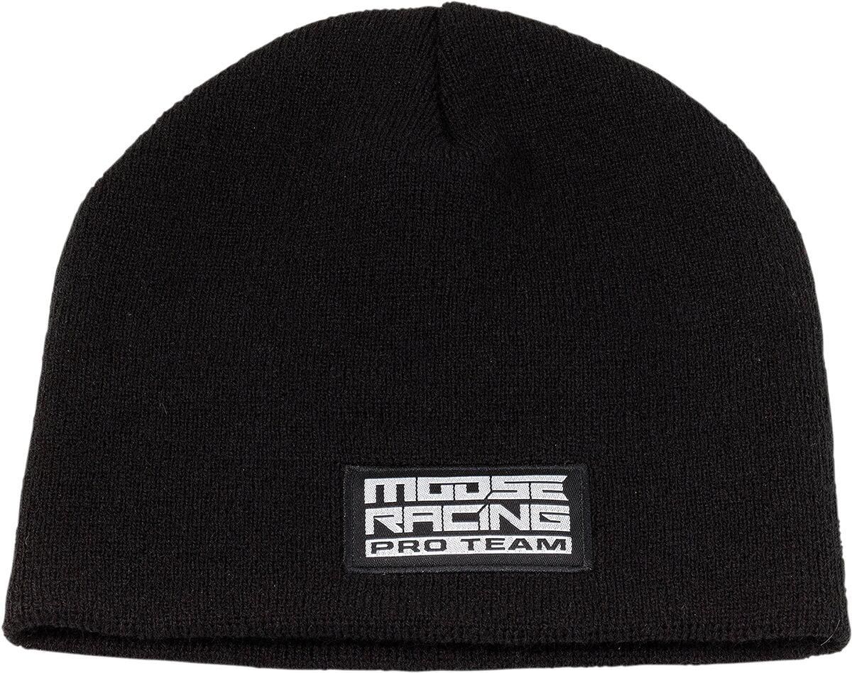 2501-3534 - Moose Racing Mens Adult Pro Team Beanie One Size - Black