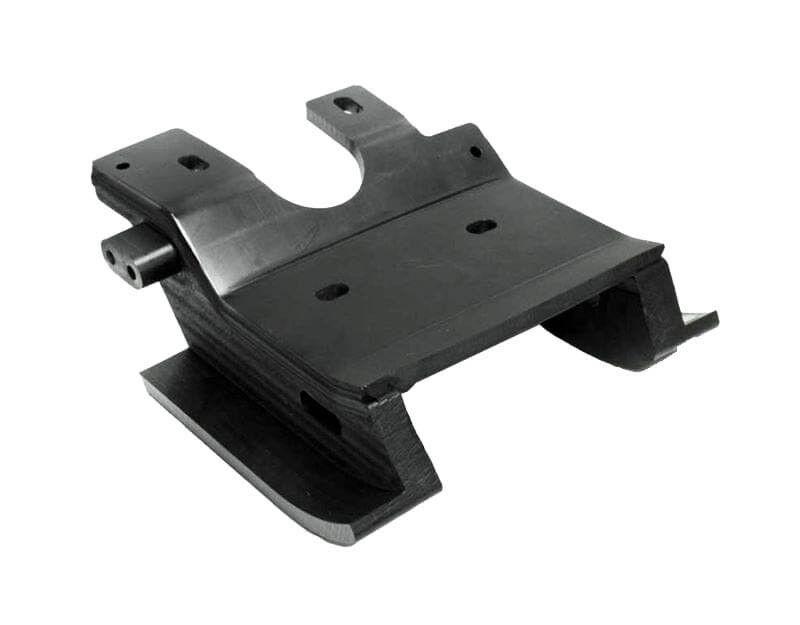 AX1238 - AXP Rear Skid Plate For Yamaha YFZ450 2006-2009 - Black