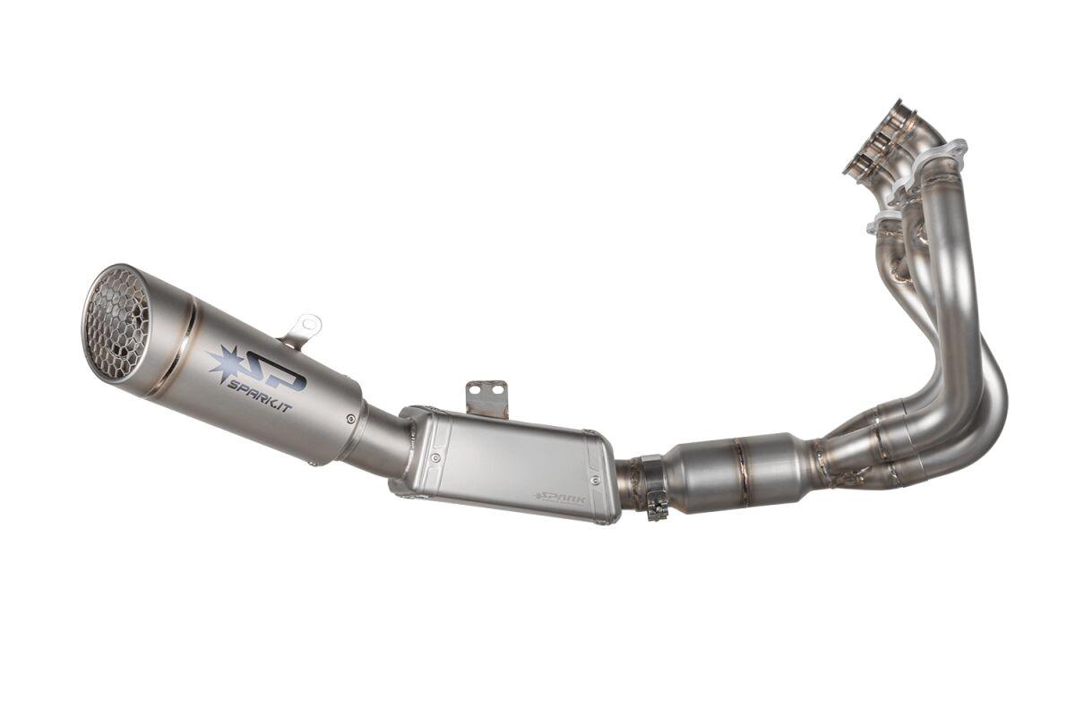 GTR8824TOM - Spark GRID-O Exhaust System For Triumph Street Triple 765 R ABS 2023-2026