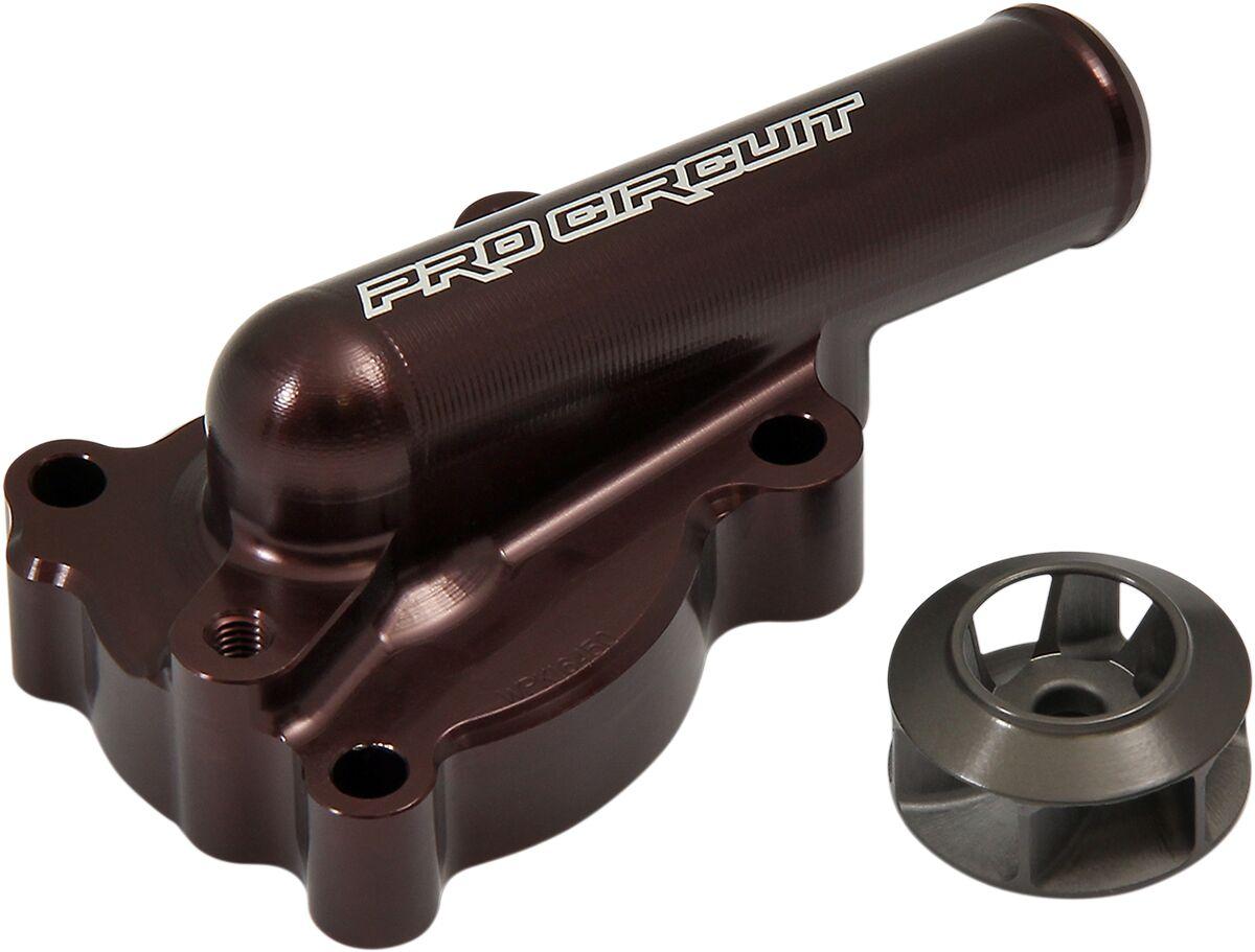 WPK16450 - Pro Circuit Water Pump Cover With Impeller - Kawasaki KXF450 2016-2018
