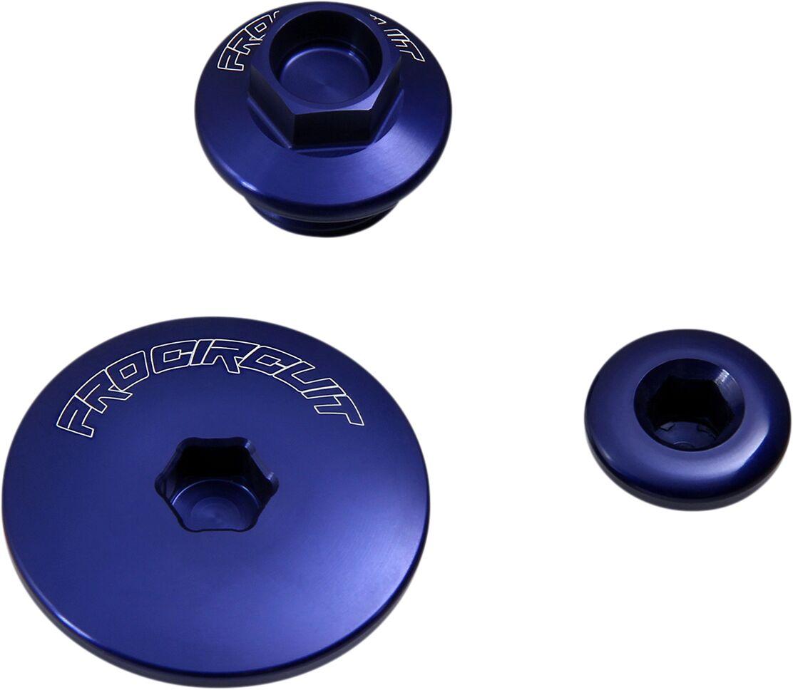 PC4009-0019 - Pro Circuit Plug Kit For Yamaha YZF250 2014-2020 - Blue