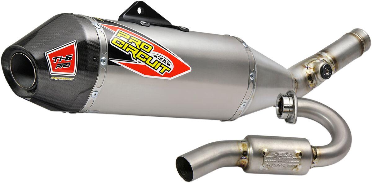 0321725FP - Pro Circuit Ti-6 Pro Exhaust System - Kawasaki KXF250 2017-2019