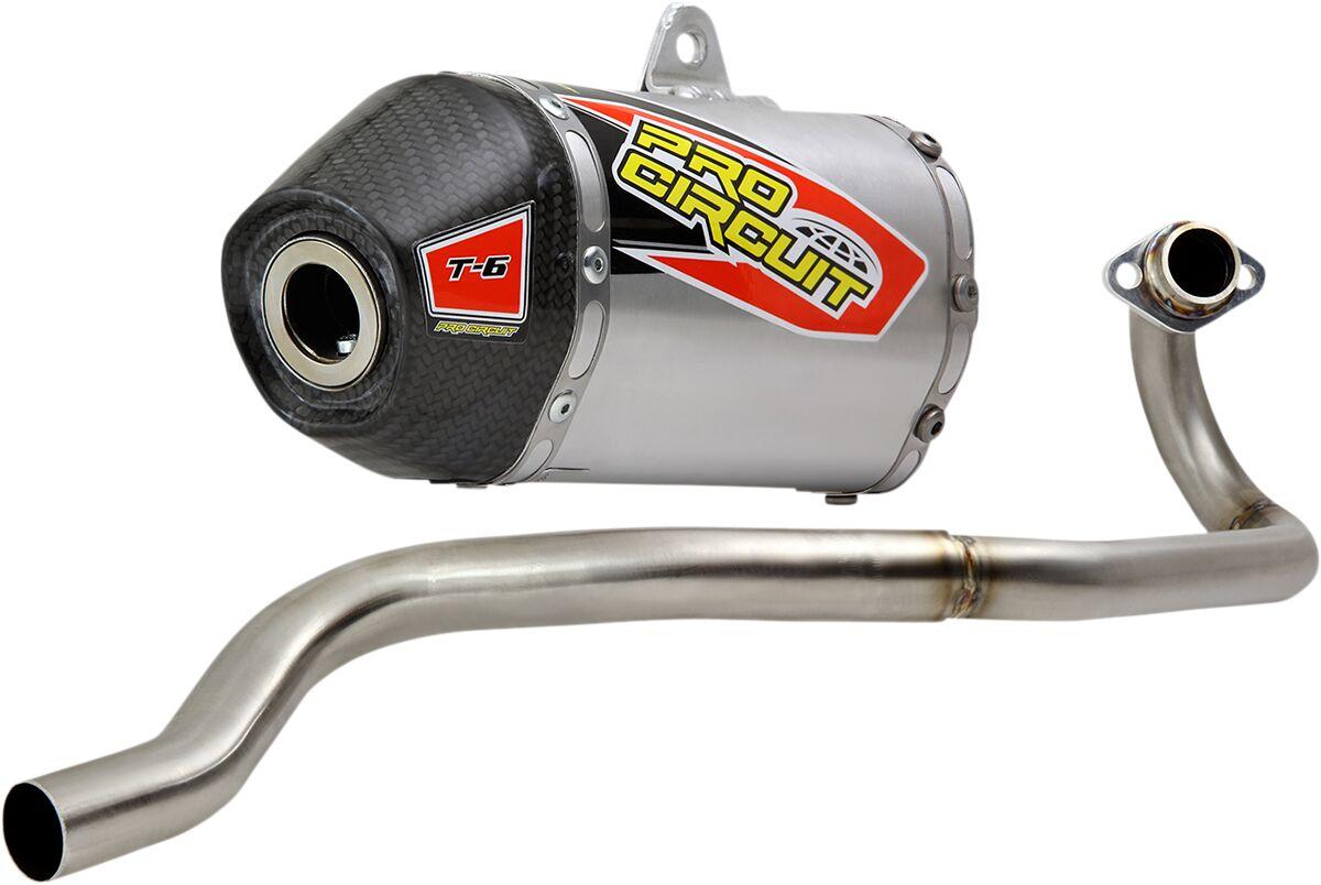 0122011F - Pro Circuit T-6 Exhaust System - Kawasaki KLX110 2010-2020