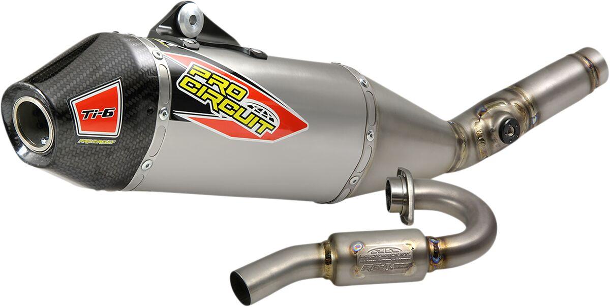 0322125F - Pro Circuit Ti-6 Exhaust System - Kawasaki KX250X 2021-2024