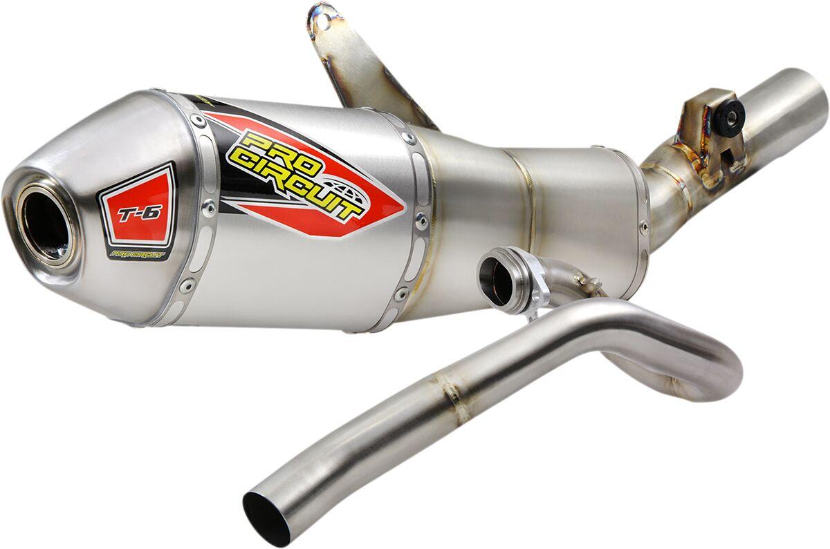 0112145G - Pro Circuit T-6 Stainless Steel Exhaust System For Honda CRF450R 2021-2026