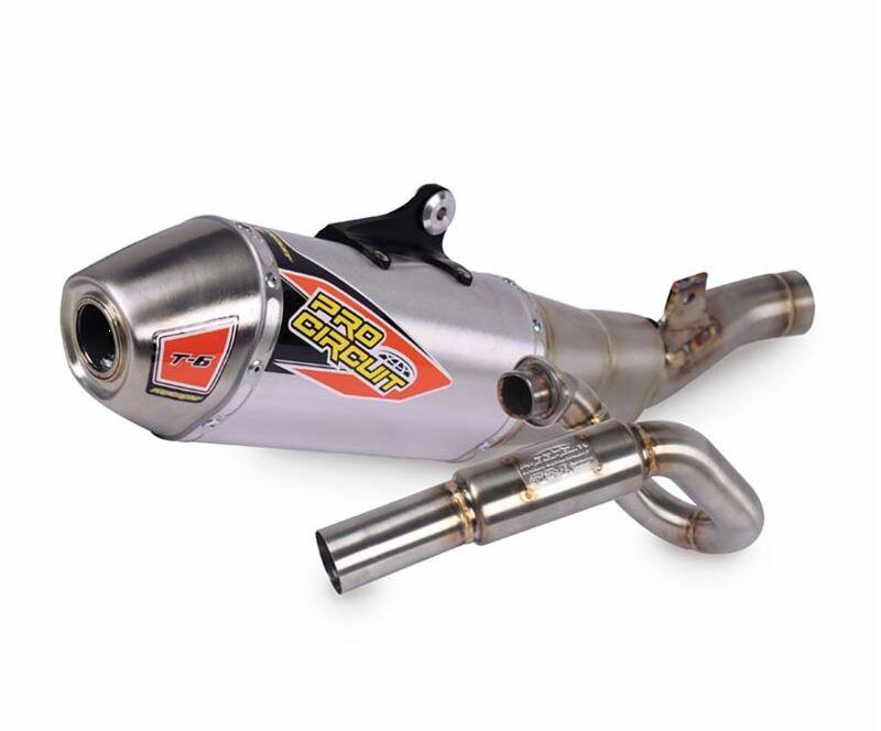 0122445G - Pro Circuit T-6 Stainless Steel Exhaust System For Kawasaki KX450 2024-2026