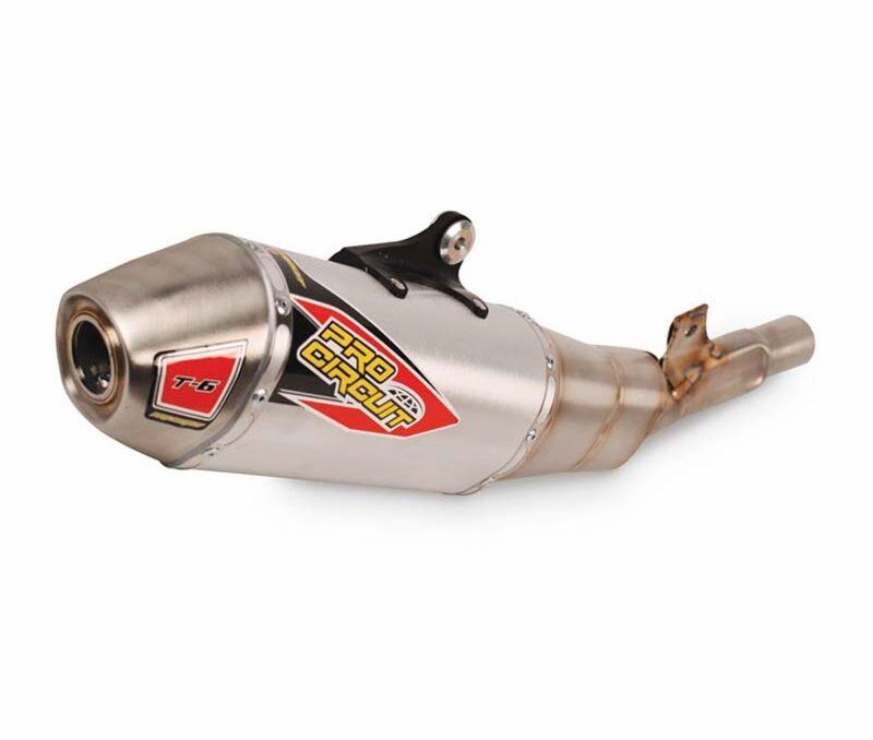 0122445A - Pro Circuit T-6 Stainless Silencer For Kawasaki KX450 2024-2025