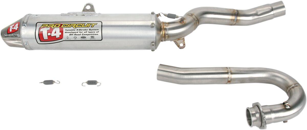 4QK08450 - Pro Circuit T-4 Exhaust System For Kawasaki KFX450R 2x4 2008-2014