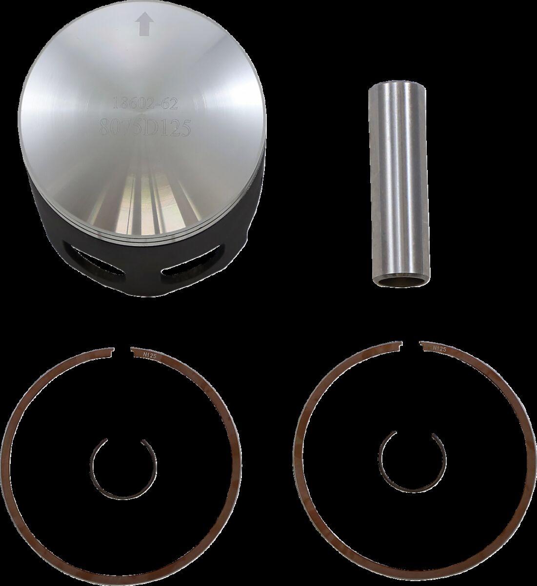 8075D125 - Wossner Piston Kit For Yamaha RD 350 1973-1975 +1.25 mm