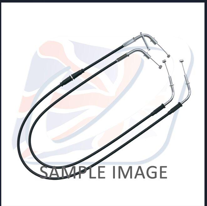 K02-4-122-BK - Venhill Throttle Cable For Kawasaki VN 800 1996-2005 - Black