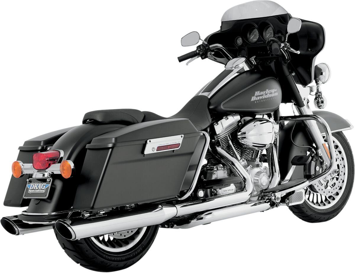 16763 - Vance & Hines Twin Slash Silencer For Harley Davidson FLHR 1340 1995-1998