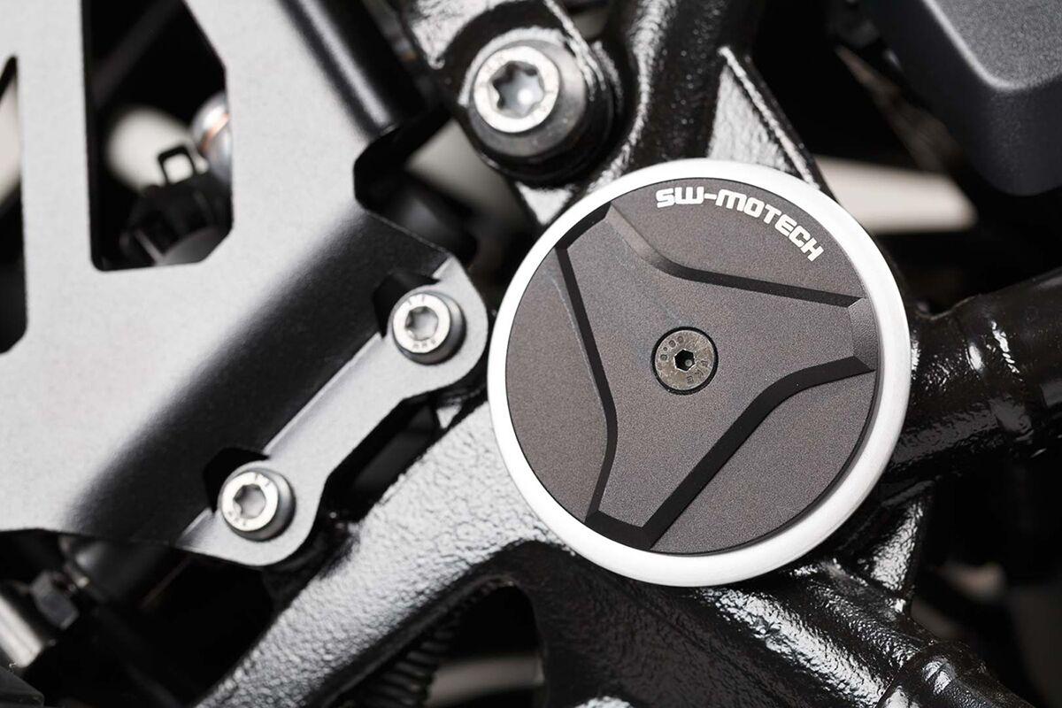 RAD.07.737.10100/B - SW Motech Frame Caps - BMW R 1250 RT 2019-2024 - Black
