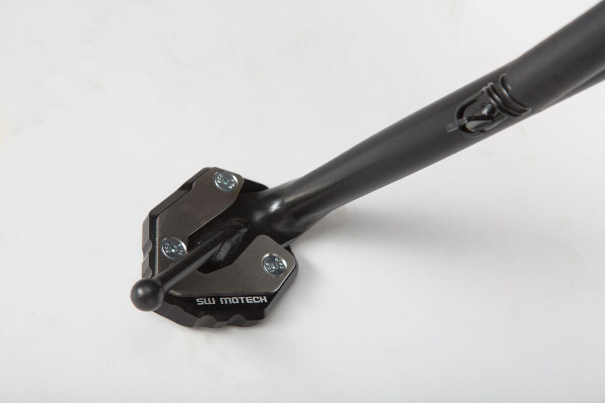 STS.06.525.10000 - SW Motech Side Stand Foot Extension - Yamaha XSR 900 2016-2021 - Anodised/Black/Silver