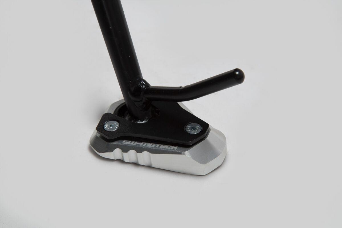 STS.08.102.10000/S - SW Motech Side Stand Foot Extension - Kawasaki Ninja 1000 SX 2020-2023 - Anodised/Black/Silver