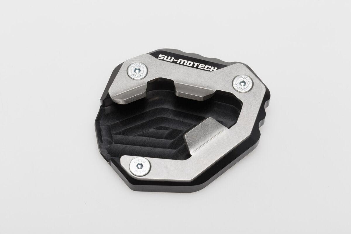 STS.11.102.10200/B - SW Motech Side Stand Foot Extension - Triumph Tiger 1050 2013-2020 - Anodised/Black/Silver