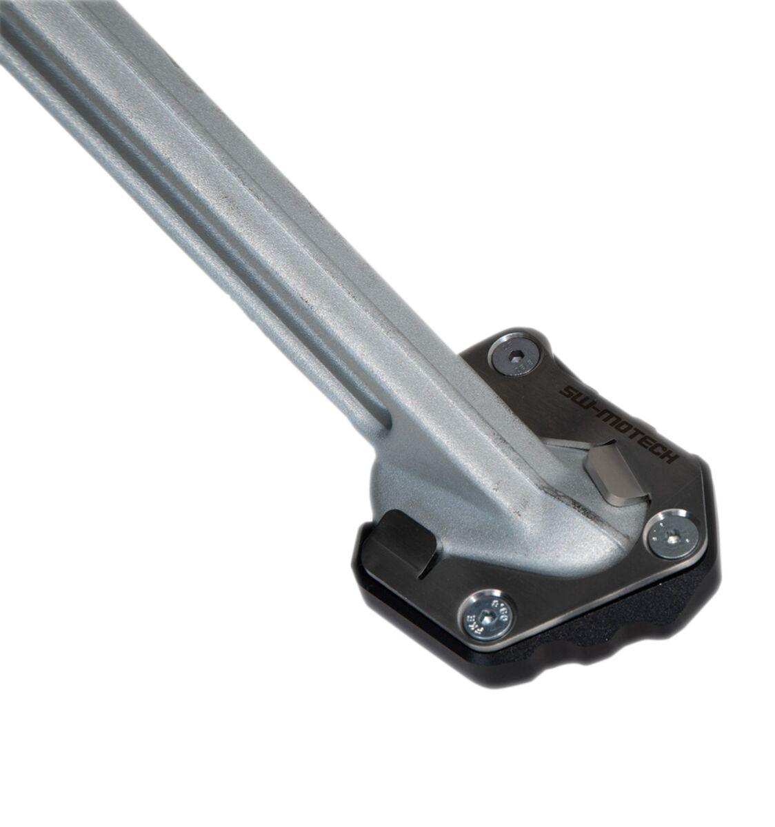 STS.11.953.10001 - SW Motech Side Stand Foot Extension For Triumph Tiger 900 2020-2023 - Black/Silver
