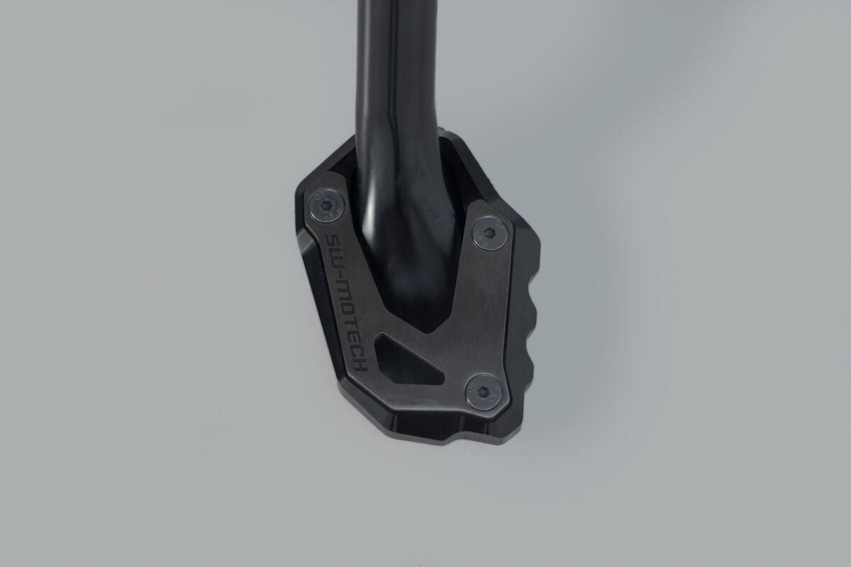 STS.05.440.10001 - SW Motech Side Stand Foot Extension For Suzuki DL 1000 2014-2019 - Black/Silver