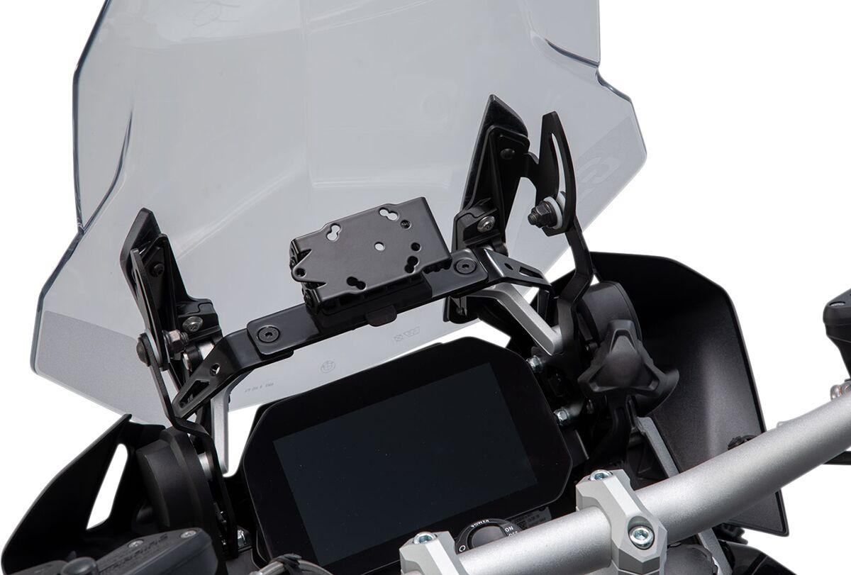 GPS.07.646.11000/B - SW Motech GPS Mount For Cockpit - BMW R 1250 GS 2012-2024 - Black