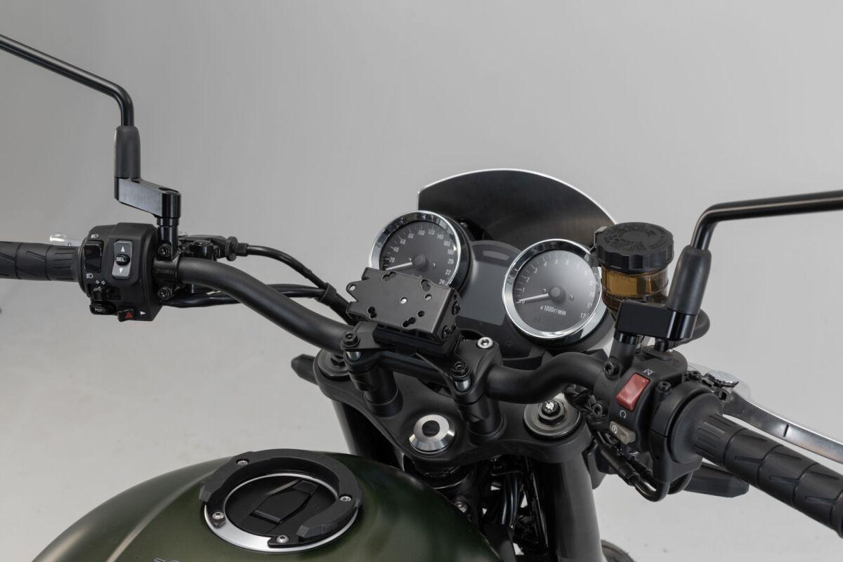 Sw Motech Black Gps.08.646.10900/B - Gps Mount For Cockpit - Kawasaki Z 900 Rs 2018-2024