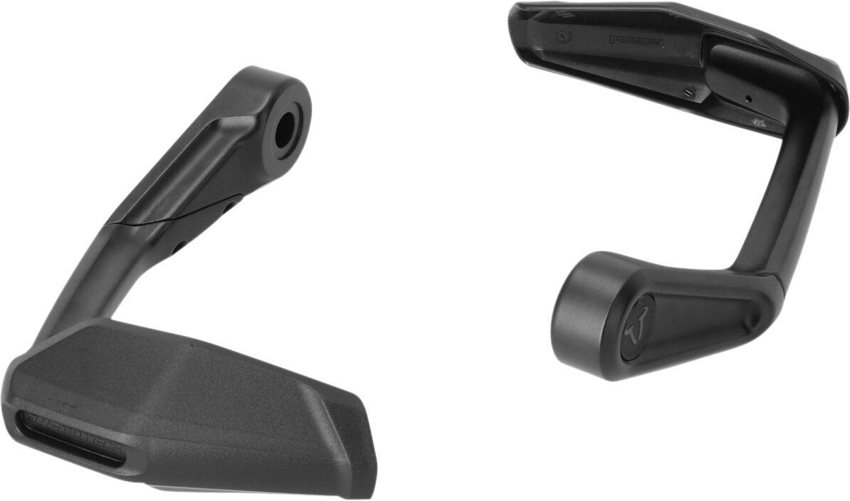 LVG.11.842.11000/B - SW Motech Lever Guards With Wind Protection - Triumph Trident 660 2021-2024 - Anodised/Black