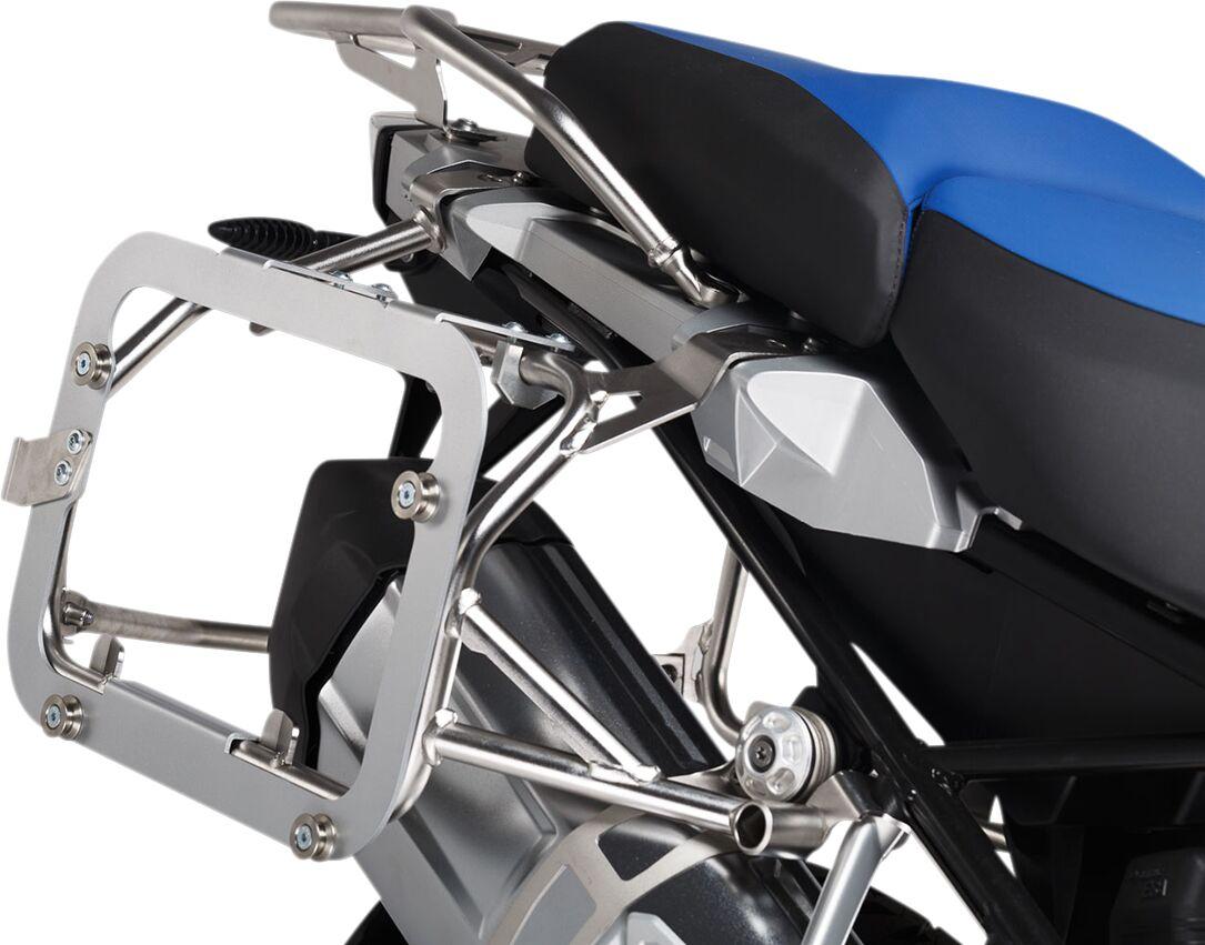 KFT.00.152.10900/S - SW Motech Side Pannier Carrier Adapter - BMW R 1250 GS 2019-2024 - Silver