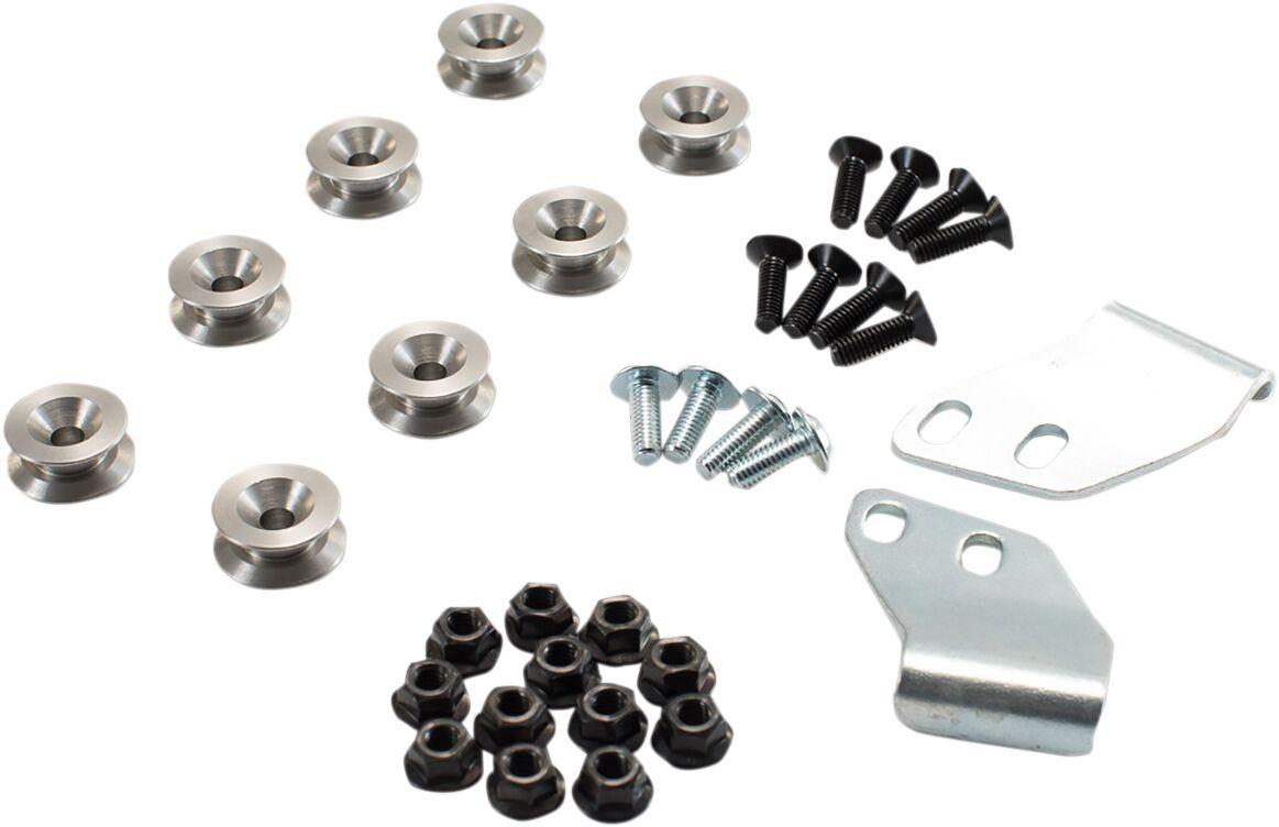 KFT.00.152.35100 - SW Motech Adapter Kit for Pro Side Pannier Carrier For Zero DSR/F ZF17.3 2023-2024 Left - Silver
