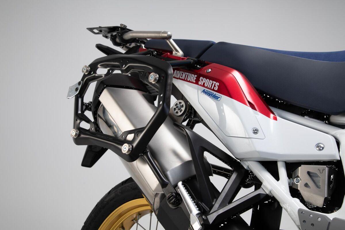 KFT.01.890.30100/B - SW Motech Pro Side Pannier Carriers - Honda CRF1000 LD Africa Twin 2017-2019 - Black