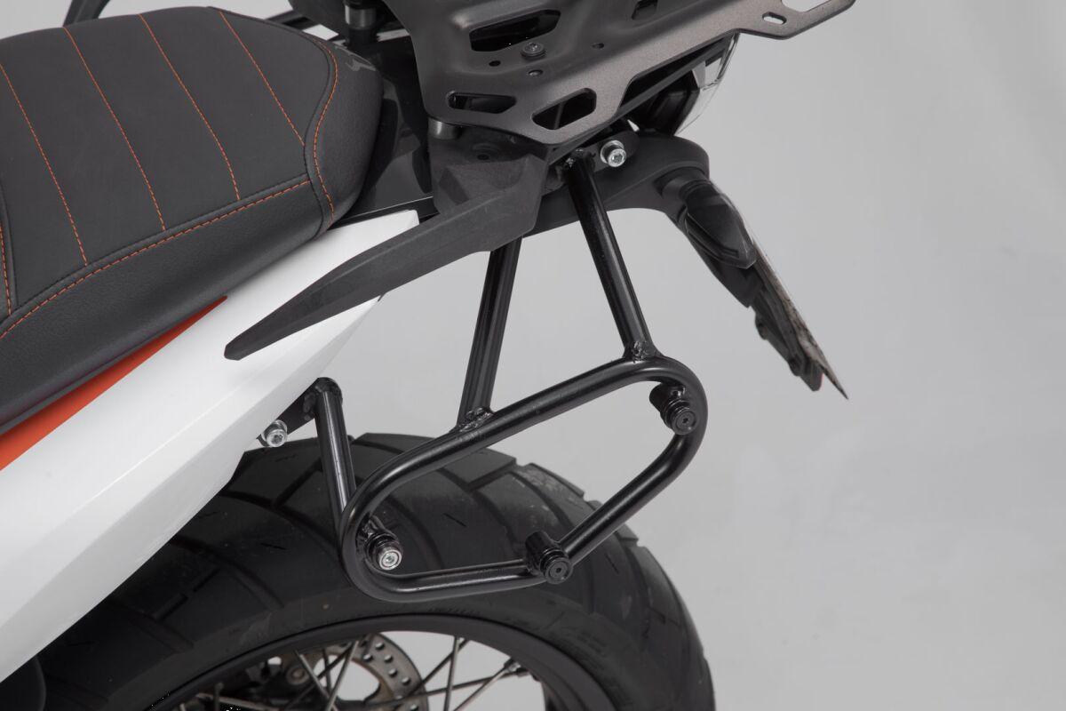 HTA.04.521.10000 - SW Motech SLC Left Side Pannier Carrier - KTM Adventure 890 R 2021-2023 - Black