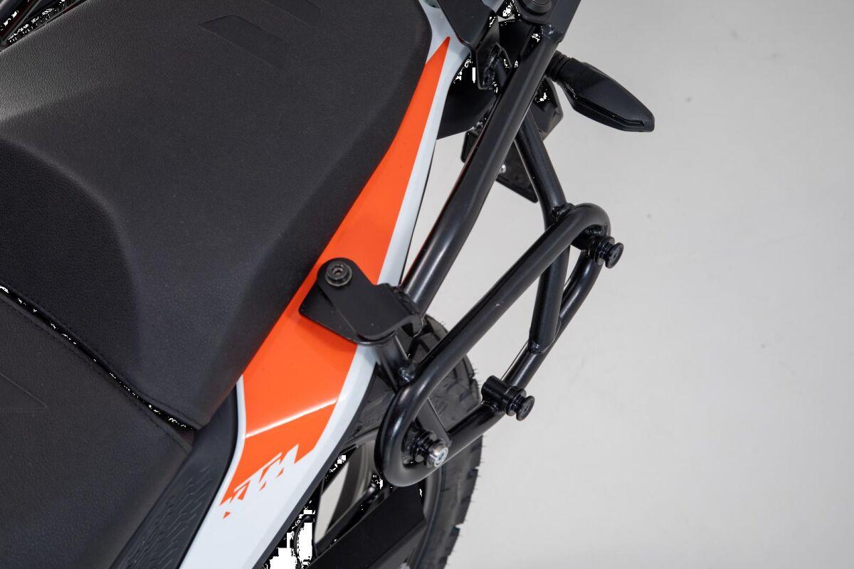 Sw Motech Black Hta.04.958.10000 - Slc Left Side Pannier Carrier - Ktm Adventure 390 2020-2024