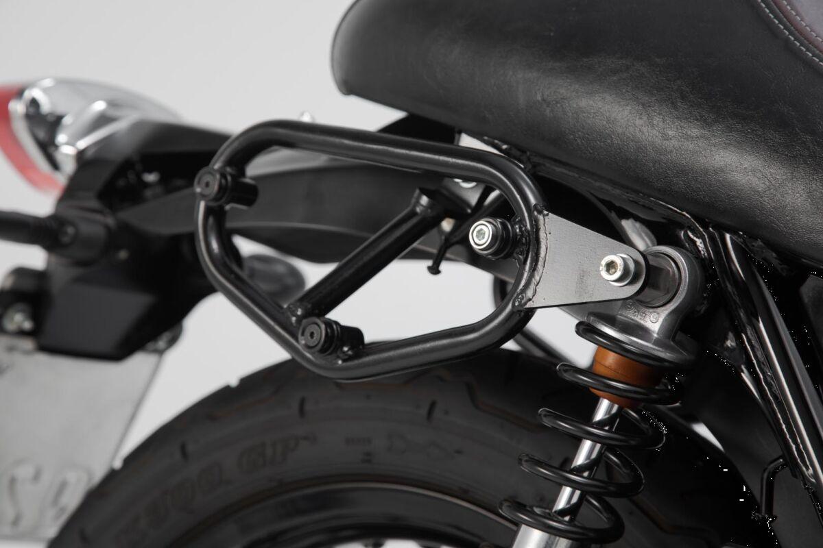 HTA.08.933.10000 - SW Motech SLC Left Side Pannier Carrier - Kawasaki W 800 2019-2024 - Black