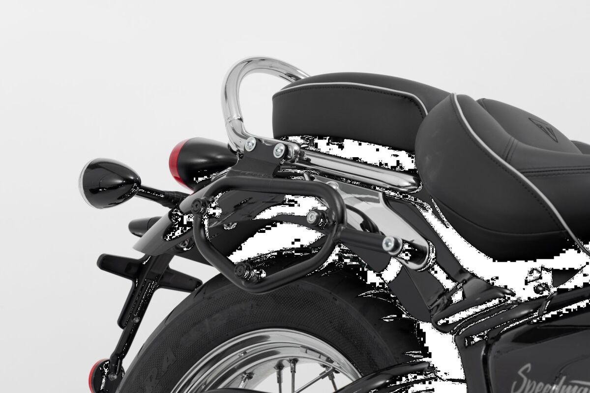Sw Motech Black Hta.11.902.11001 - Slc Right Side Pannier Carrier - Triumph Bonneville 1200 Speedmaster 2018-2024