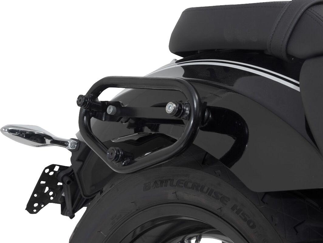 HTA.07.909.11000 - SW Motech SLC Right Side Pannier Carrier - BMW R 18 B Bagger 2022-2024 - Black