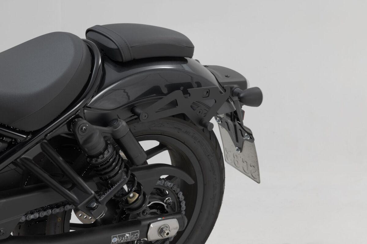 HTA.01.682.10300 - SW Motech SLH LH2 Left Side Pannier Carrier - Honda CMX 1100 T 2023-2024 - Black