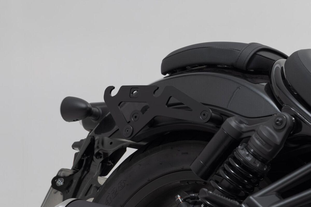 HTA.01.682.11100 - SW Motech SLH LH1 Right Side Pannier Carrier - Honda CMX 1100 T 2023-2024- Black