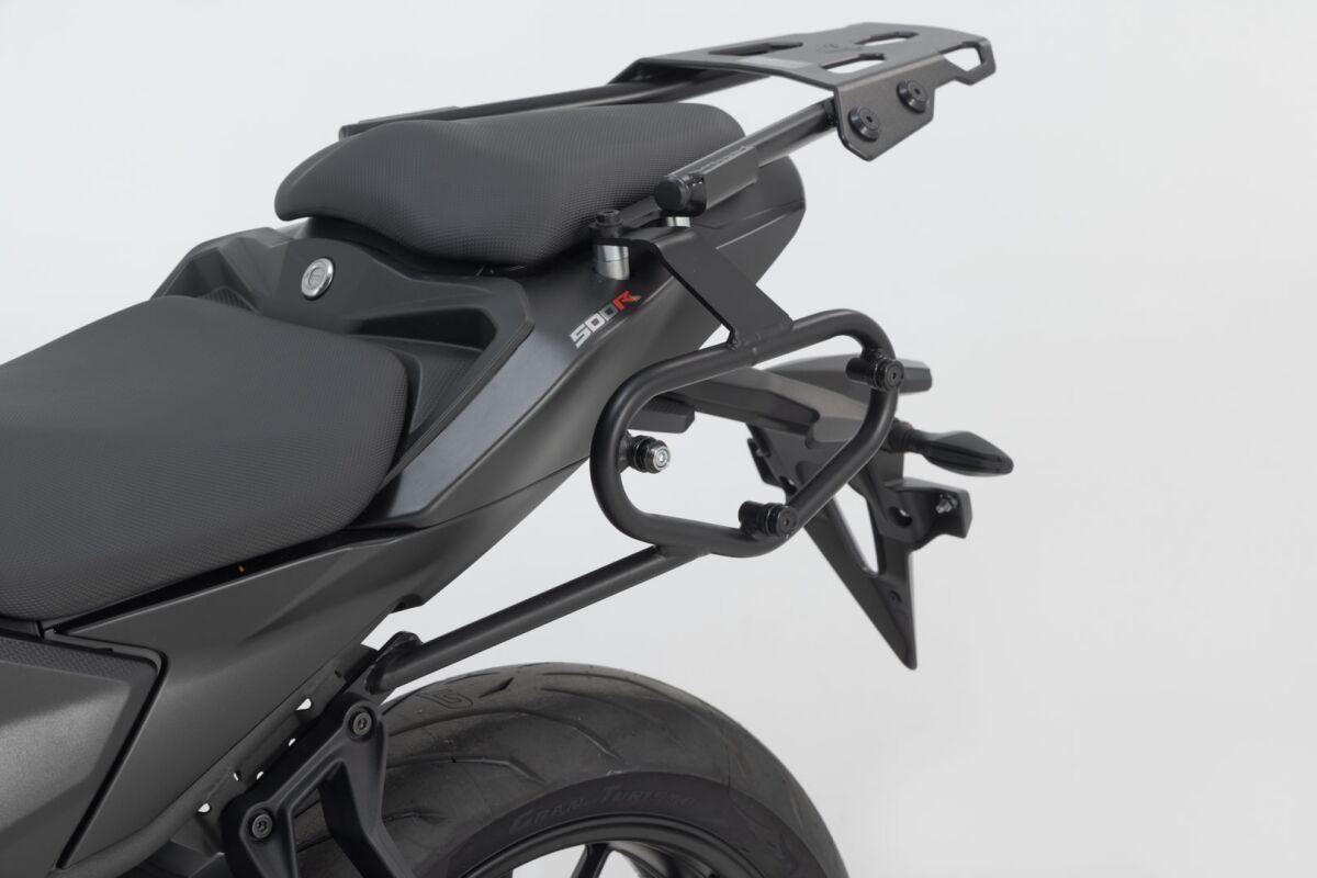 HTA.02.066.10000 - SW Motech SLC Left Side Pannier Carrier - Voge Naked 500 R 2020-2023 - Black
